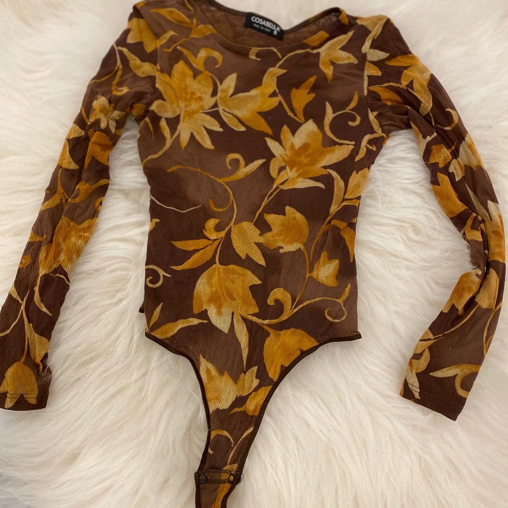 Beautiful bodysuit made in Italy - M